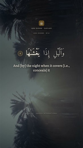 By the Sun and Its Brightness | Quran 91:1-6 with English Translation