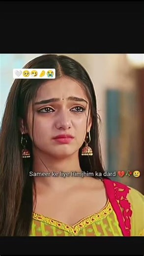Rimjhim eyes express her pain✨👀🫣💗#rimeer#himanshika#sameer#rimjhim#million#trending#status#himanshu