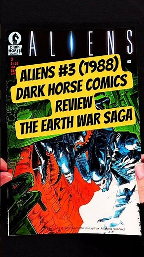 Aliens #3 (1988) Dark Horse Comics Review | The Earth War Saga