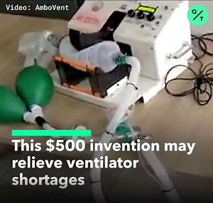 21 reactions · 14 shares | Israeli inventors have developed a $500 device that could ease global ventilator shortages: an open-source, build-it-yourself breathing machine. | Bloomberg Originals | Facebook