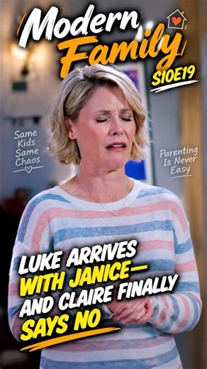 Modern Family S10E19 | Luke Arrives With Janice—and Claire Finally Says No
