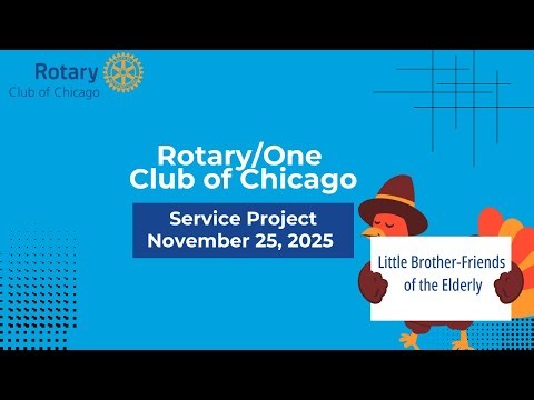 Rotary/One Club Meeting-Service Project 11/25/25