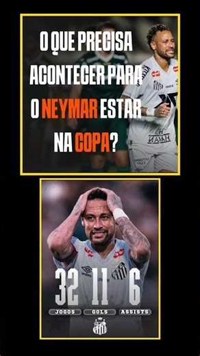 "What Needs to Happen for Neymar to Be in the Copa?"#Neymar#Copa2026#FootballNews#NeymarStats