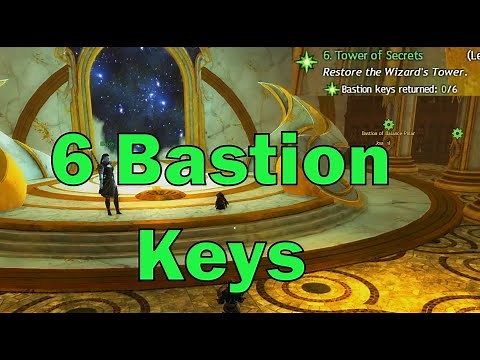 Tower of Secrets: 6 Bastion Keys Walkthrough | Guild Wars 2 SOTO