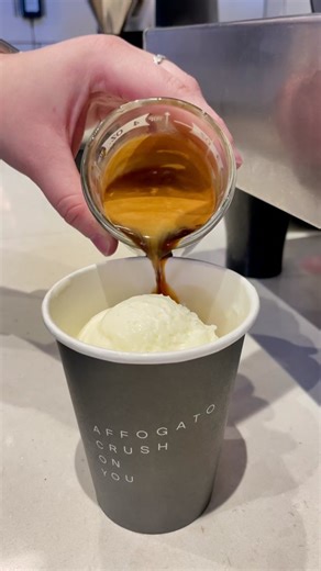 More espresso, less depresso 😉☕️ #gelato #colorado #denver #boulder #dessert #affogato #espresso #coffeelover #foodies #italiandessert