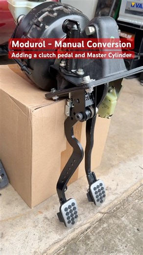 Road Tripping with the New Custom Manual Pedal Box Conversion! 🏎️💨 Modurol