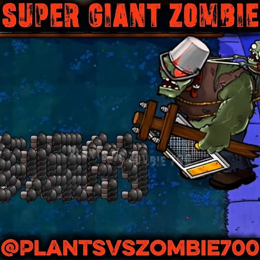 Super Giant Zombie Vs Different Bullet Power #pvz #pvz2 #youtubeshorts #shorts