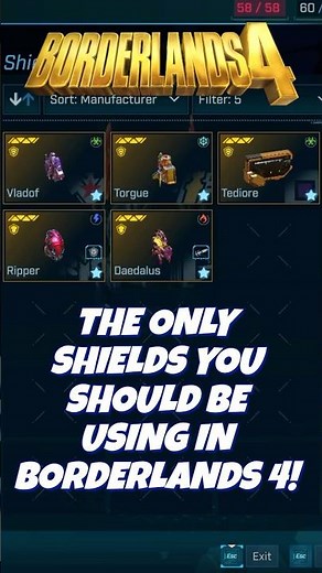 Best Shields To Use In Borderlands 4!