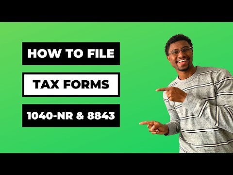 How To File 1040-NR & 8843 - Tax Accountable
