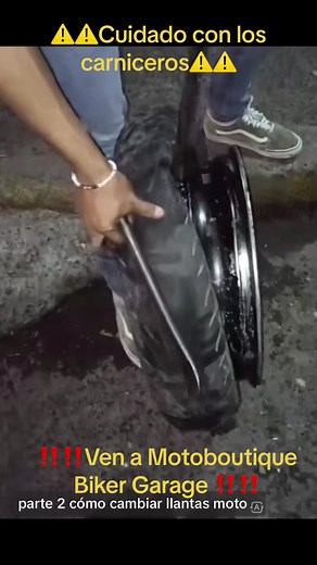 Cómo cambiar y desmontar llantas de moto fácilmente