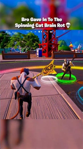 SPINNING CAT MEETUP #shorts #fortnite #gaming #recommended #fyp #viral