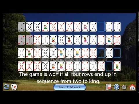 How to play Gaps Solitaire
