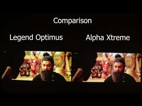 WZATCO Legend Optimus vs Alpha Xtreme Comparison : The ULTIMATE 4K Projector Showdown (2025)!