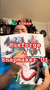 ‪@Snapmaker‬ and their U1 combined with Hueforge prints is a match made in heaven! #3dprinting #steam