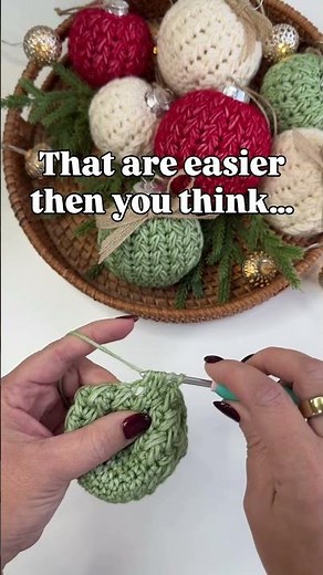 Crochet Bauble Tutorial