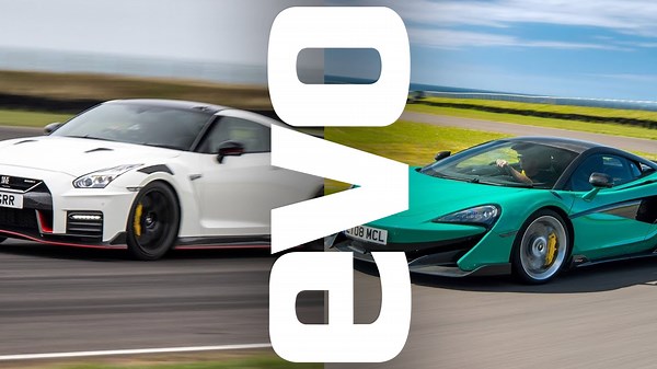 Nissan GT-R Nismo vs. McLaren 600LT, high performance showdown