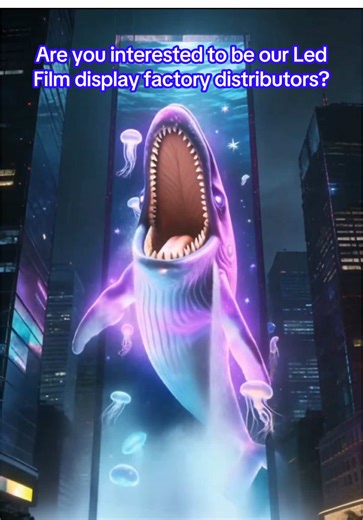 Become a Distributor for LED Film Displays Today!