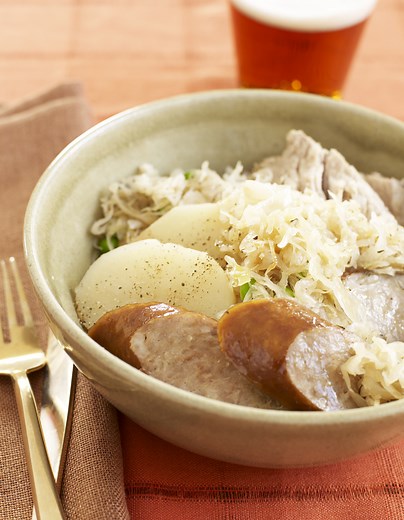 Choucroute au four pour 6 personnes - Recettes - Elle à Table