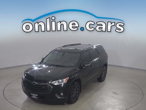 A59217GT Used 2019 Chevrolet Traverse Black SUV Test Drive, Review, For Sale