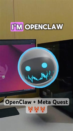 OpenClaw + Meta Quest AI assistant