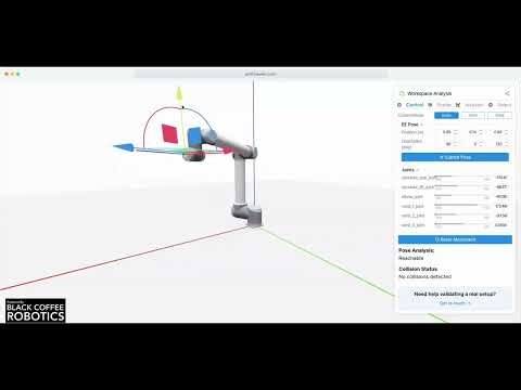 URDF Viewer | Robot workspace and reachability analysis, in the browser.
