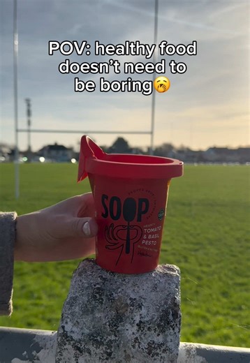 Soup but as you’ve never seen it before 🥣❌ SOOP Mugs on-the-go soups make healthy eating easier and more fun! Where would you bring your SOOP Mug? #SOOPMug #OnTheGo #SoupSeason #Nutrition #FreshSoup