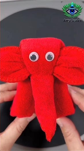 Handkerchief Craft|Handmade Elephant|home decor ideas