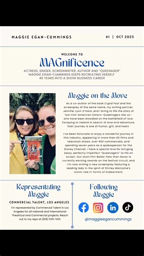 Here it is. Hot off the presses. My first newsletter. Thanks go to Marc Isaacs for the layout and creating it in a format I can share. Here we go! #MAGnificence #maggieegancummings #maggieecnewsletter | Maggie Egan-Cummings