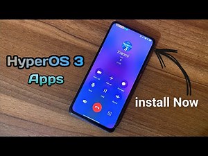🔥Official HyperOS 3.0 System Apps Update⚡️Install HyperOS 3.0 Features on Any XiaomiPhones⭐️