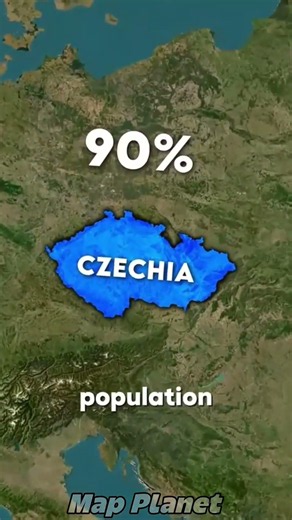 Things you didn't know about Czechia #czechia #funfacts #geography