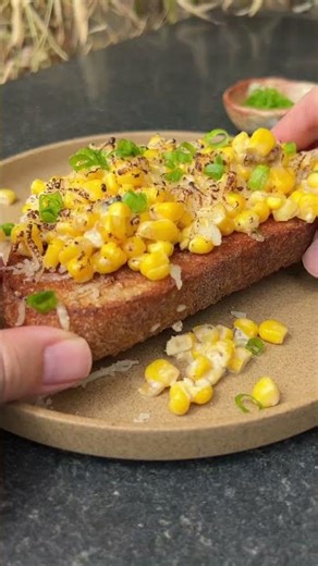 Miso Corn Toast