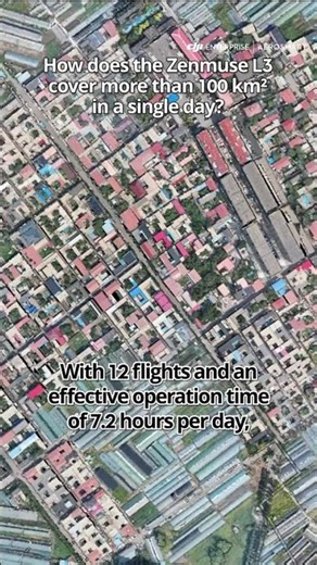 100 km² in One Day: Large-Area Mapping with DJI Zenmuse L3 | Aerosmart