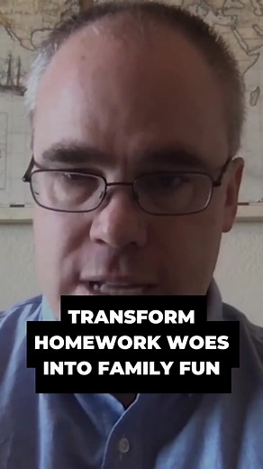 Make Family Time Out of Homework Time Do your kids have difficulty...