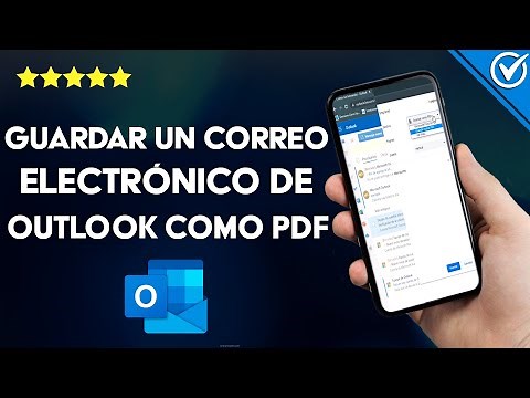 How do I save an Outlook email as a downloadable PDF file?
