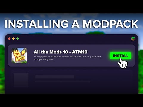 How To Install Modpacks in Minecraft 1.21+