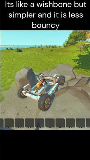 New suspension tech in scrap mechanic.