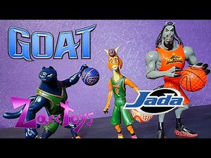 Jada Toys Sony Animation GOAT 5" Will Harris, Jett Fillmore, & Mane Attraction Action Figure Review!