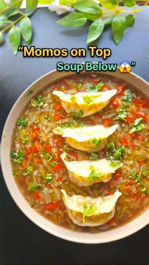 Manisha | Healthy Veg Recipes on Instagram: "Momos on top, soup cooking below 😱 Soft steamed momos 🥟 paired with a hot, comforting dumpling-style soup 🍲 — all made at the same time! One appliance, true multi-cook magic ✨ Perfect for cozy evenings, sudden cravings, and quick homemade comfort food. Save this idea ❤️ | Follow for more smart cooking hacks veg momos recipe, dumpling soup, same time cooking, multi cook appliance, steamed momos, instant soup recipe, quick evening snacks, smart cooki