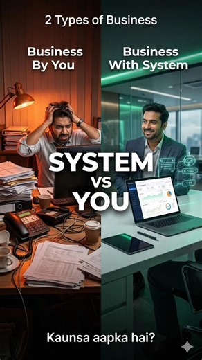 Manual Business vs System based Business. #aiautomation #businessgrowth #viralshorts #newviralshorts