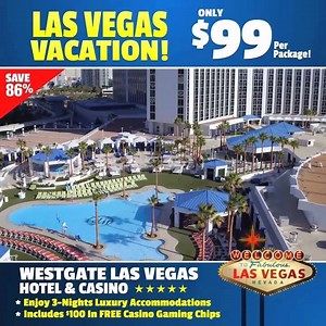 126K views · 1.4K reactions | $99 Las Vegas Vacation Package! Spend...