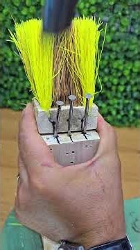Broken Broom? Don't Throw It! Fix It Like NEW With Nails & Glue! 🧹 #shorts