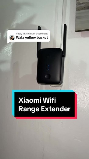Replying to @Alvin Lim Ito po may yellow basket na po 🙂 Available din po sa showcase ko po #miwifiextender #miwifiextenderac1200 #miwifiextenderpro #xiaomiwifiextender #xiaomiwifirepeater #miwifirepeater #xiaomiac1200 #wifiextender #wifirepeater #wifiextenderxiaomi #wifiextendermurah