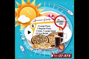 5.8K views · 79 reactions | Deal 1: One Regular Pizza, 4 Pcs. Chicken...