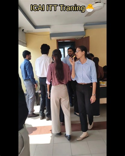 My First Day At ICAI ITT Program kolkata 🐣#shorts #icai #ittraining #caaspirat #viral #trending