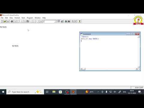 USING @ COMMAND IN VISUAL FoxPro | @ Command in Visual FoxPro |