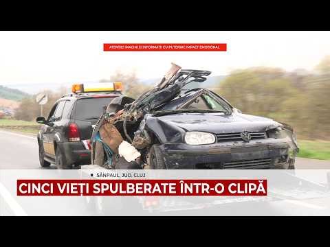 CINCI VIEȚI SPULBERATE ÎNTR-O CLIPĂ