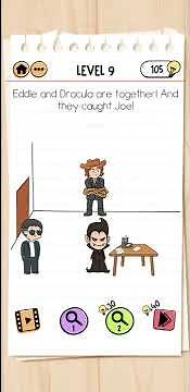 BRAIN TEST 2|Smith and Joe - Part 1|Level 9 walkthrough