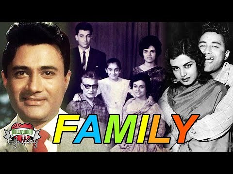 Dev Anand Family With Parents, Wife, Son, Daughter, Brother and Sister