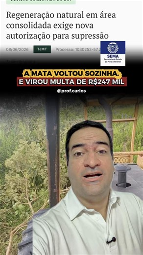 Como conseguir licença para supressão de mata em área consolidada