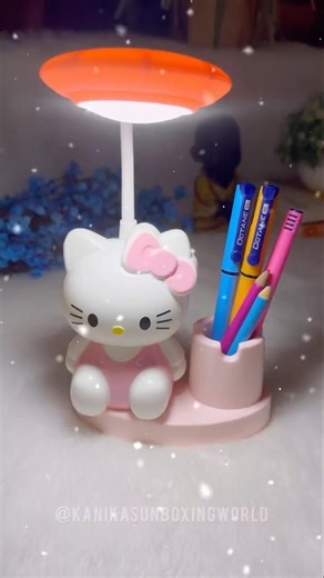 Hello Kitty Lamp from Desk Lamp 🌸🎀 #shorts